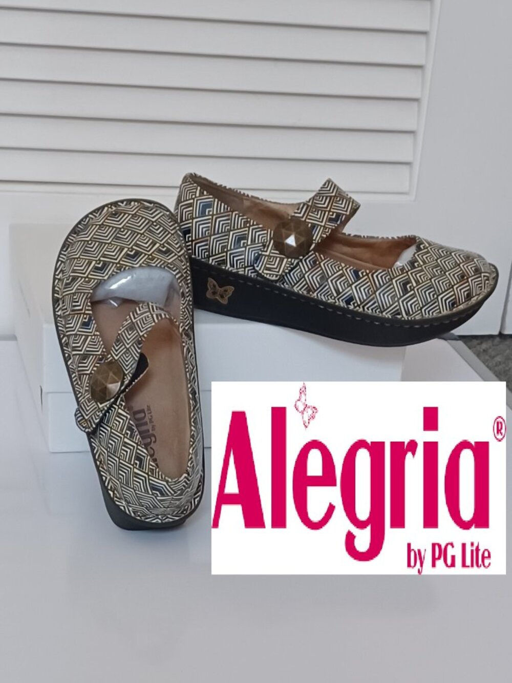 Alegria Paloma Mary Jane Leather Shoes